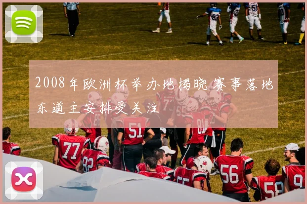 2008年欧洲杯举办地揭晓 赛事落地东道主安排受关注